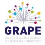 logo grape (grand réseau néo-aquitain des pépinières d'entreprises)